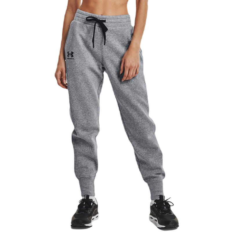 Under Armour Women's Steel Medium Heather Rival Fleece Joggers