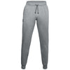 Under Armour Men's Pitch Grey Light Heather Rival Fleece Joggers