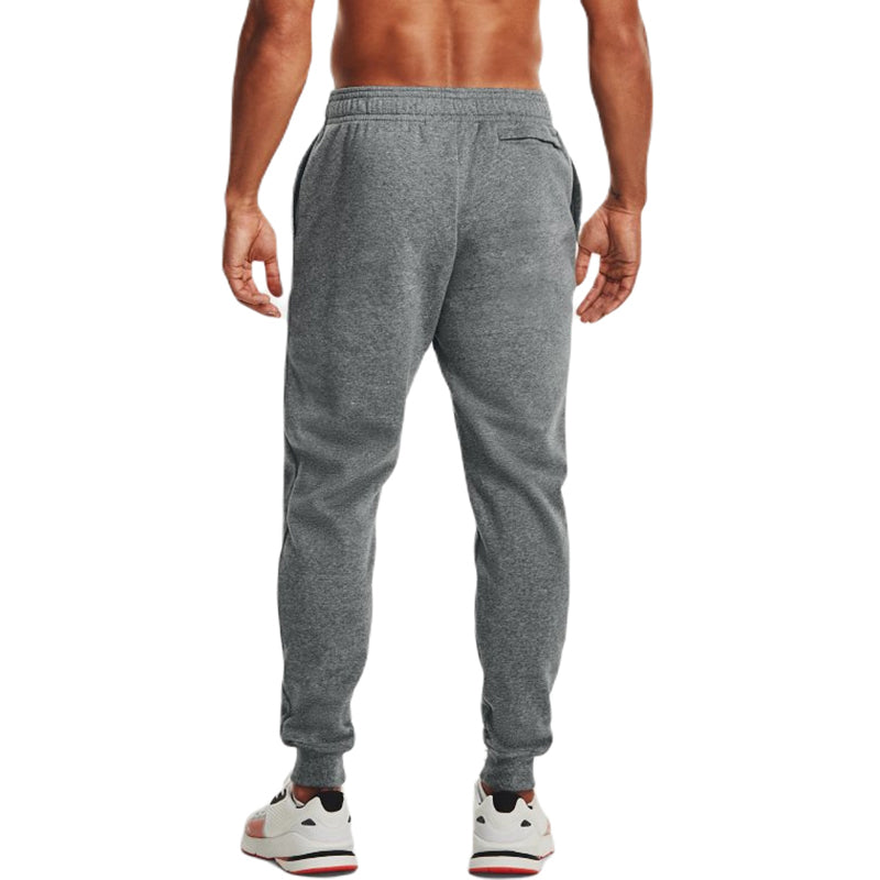 Under Armour Men's Pitch Grey Light Heather Rival Fleece Joggers