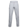 Under Armour Men's Mod Grey Light Heather UA Rival Fleece Pant