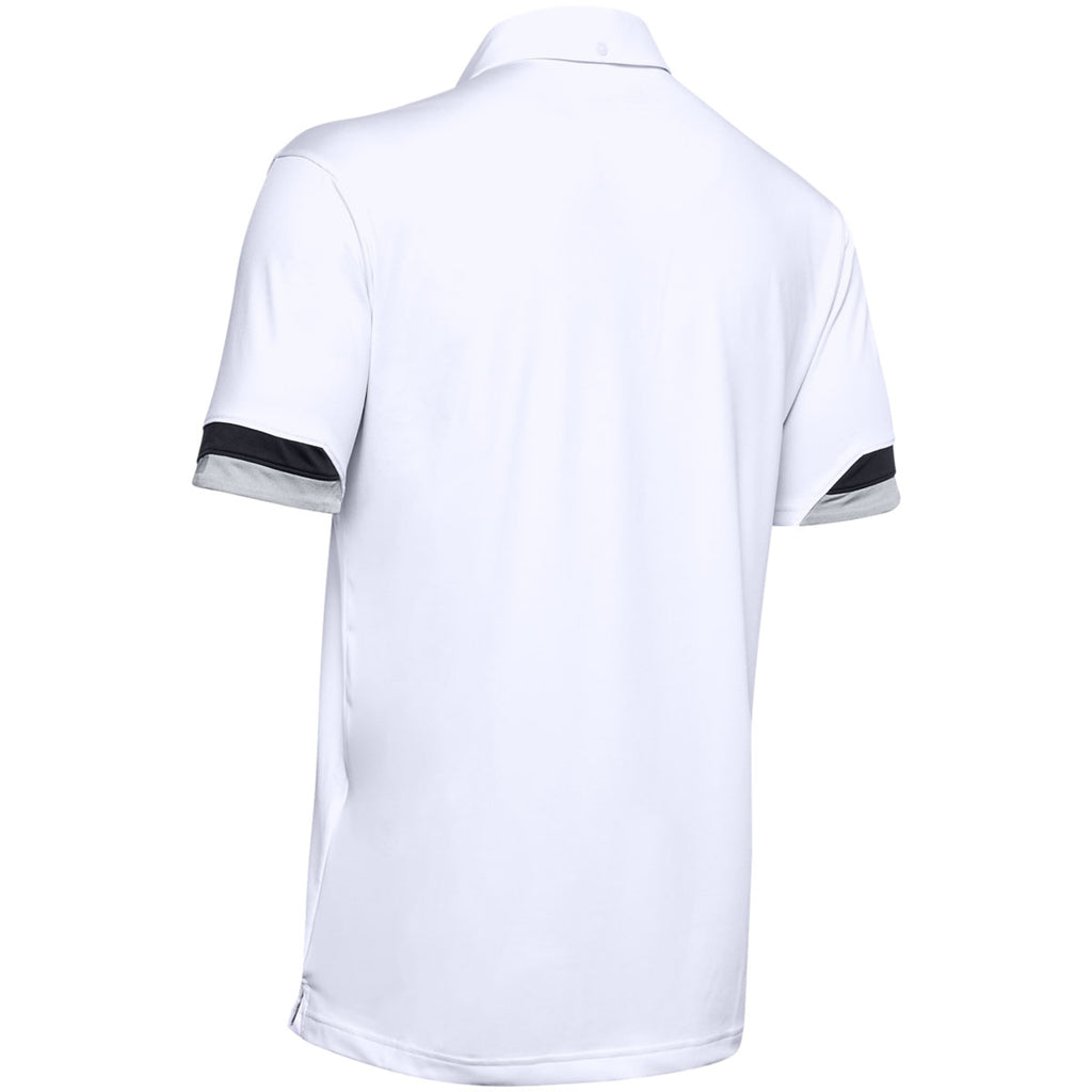 Under Armour Men's White Trophy Polo