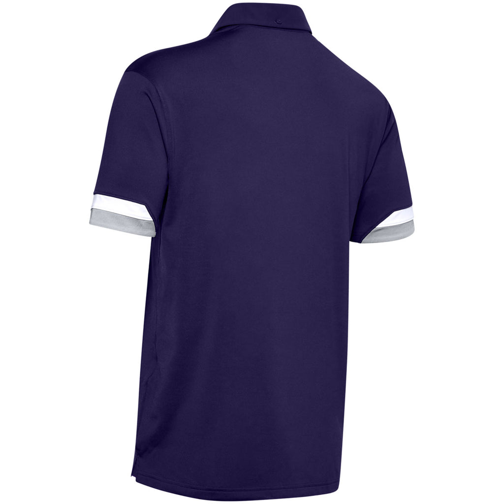 Under Armour Men's Purple Trophy Polo