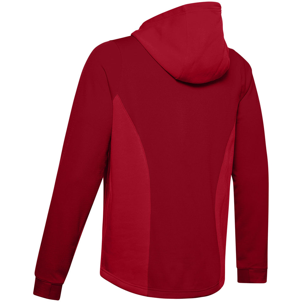 Under Armour Men's Red Dynasty Fleece Hoody