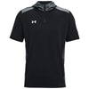 Under Armour Men's Black/White Command Short Sleeve Hoodie