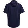 Under Armour Men's Midnight Navy/White Command Short Sleeve Hoodie