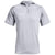 Under Armour Men's Mod Grey/White Command Short Sleeve Hoodie