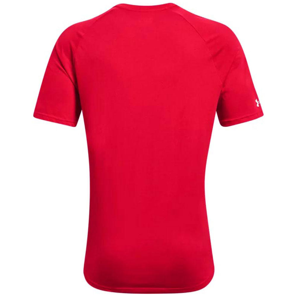 Under Armour Men's Red/White Athletics T-Shirt