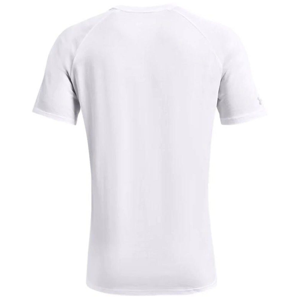 Under Armour Men's White/Mod Grey Athletics T-Shirt