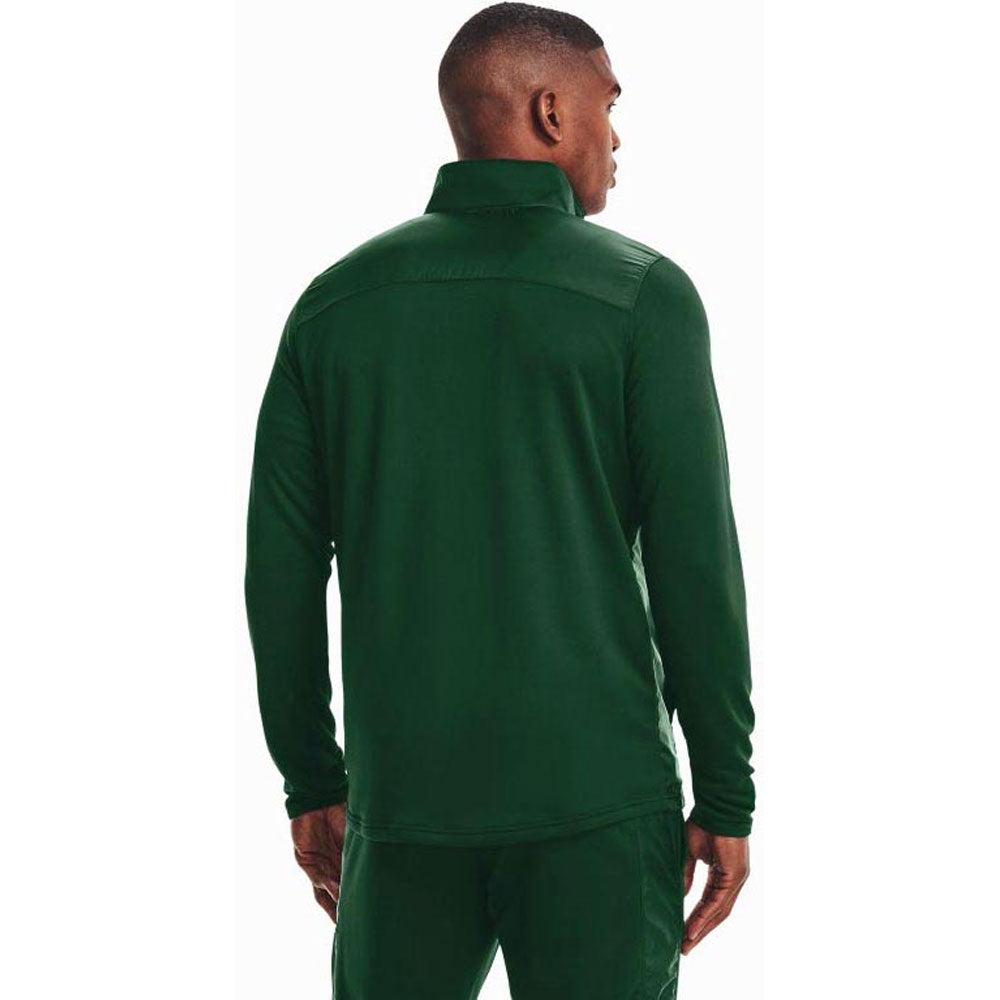 Under Armour Men's Forest Green/White Command 1/4 Zip