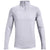 Under Armour Men's Mod Grey/White Command 1/4 Zip