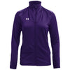 Under Armour Women's Purple/White Command Warm-Up Full-Zip