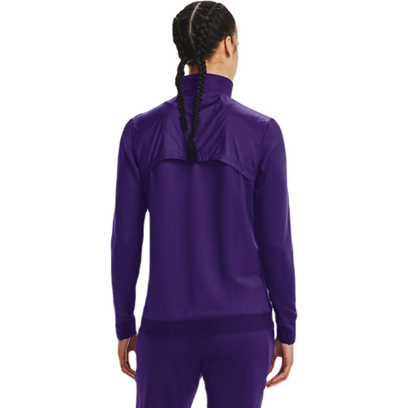 Under Armour Women's Purple/White Command Warm-Up Full-Zip