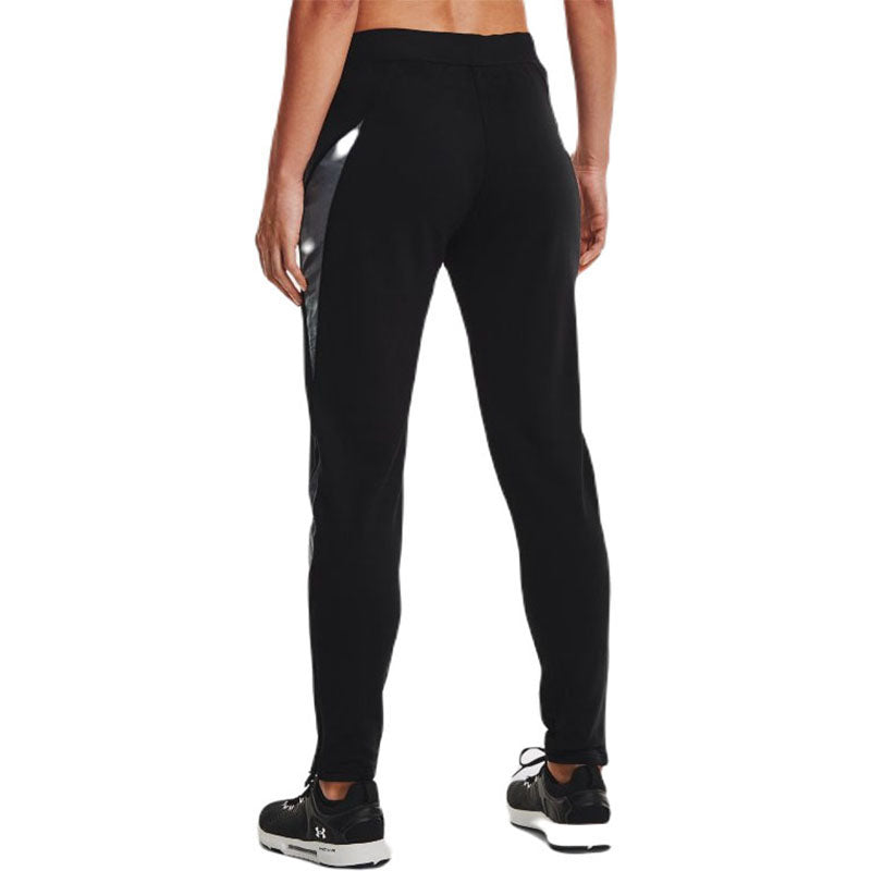 Under Armour Women's Black/White Command Warm-Up Pants