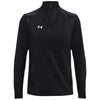 Under Armour Women's Black Command Quarter Zip