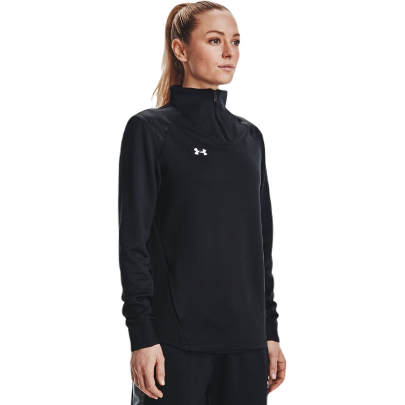 Under Armour Women's Black Command Quarter Zip