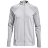 Under Armour Women's Halo Grey Layer Up Full Zip