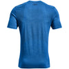 Under Armour Men's Blue Circuit UA RUSH Seamless Short Sleeve