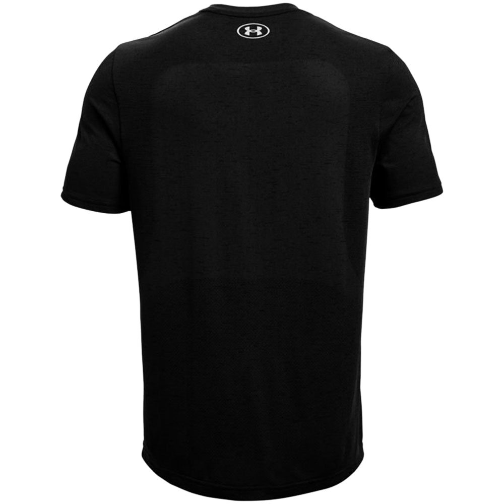 Under Armour Men's Black UA Seamless Short Sleeve