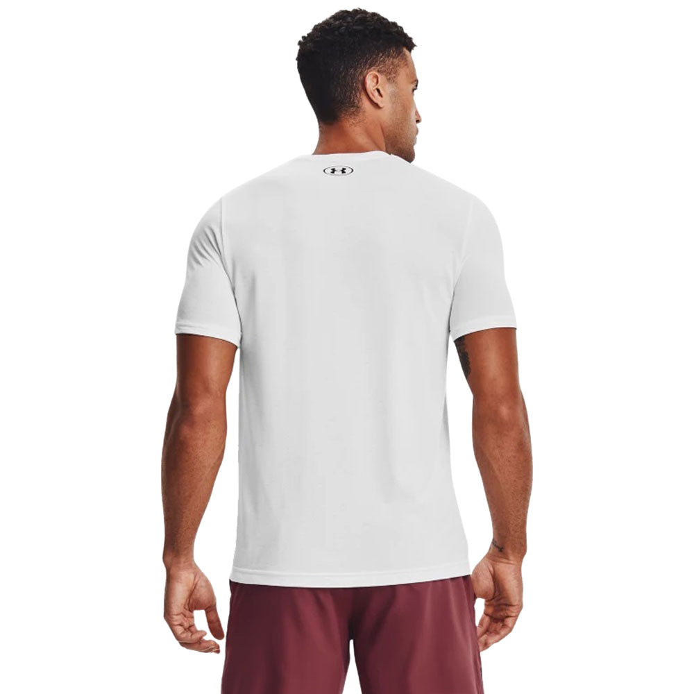 Under Armour Men's White UA Seamless Short Sleeve