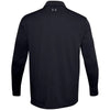 Under Armour Men's Black UA Performance Textured Long Sleeve Polo