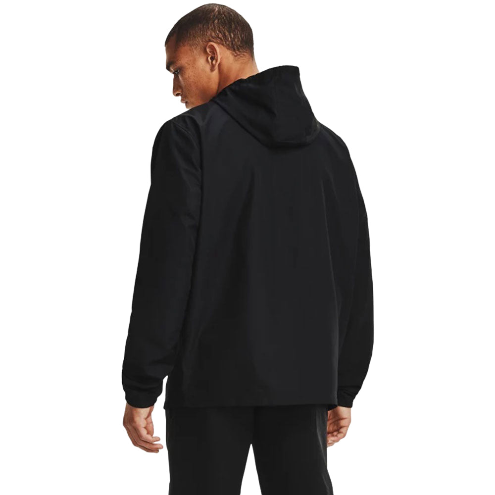 Under Armour Men's Black UA Sportstyle Windbreaker Jacket