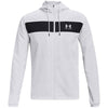 Under Armour Men's White UA Sportstyle Windbreaker Jacket