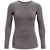 Under Armour Women's Charcoal Light Heather/Black Authentics Crew