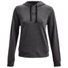 Under Armour Women's Jet Grey Rival Terry Hoodie