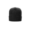 Richardson Black Heathered Beanie with Cuff