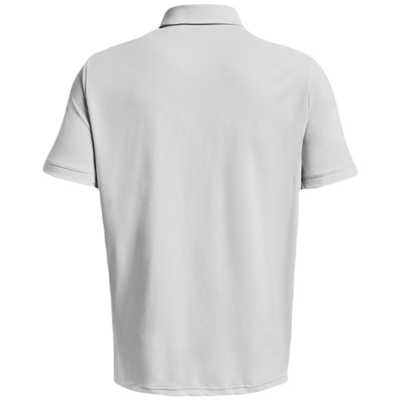 Under Armour Men's Halo Grey/Steel Title Polo