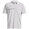 Under Armour Men's Halo Grey/Steel Title Polo