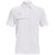 Under Armour Men's White/Mod Grey Title Polo