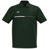 Under Armour Men's Forest Green/White Title Polo