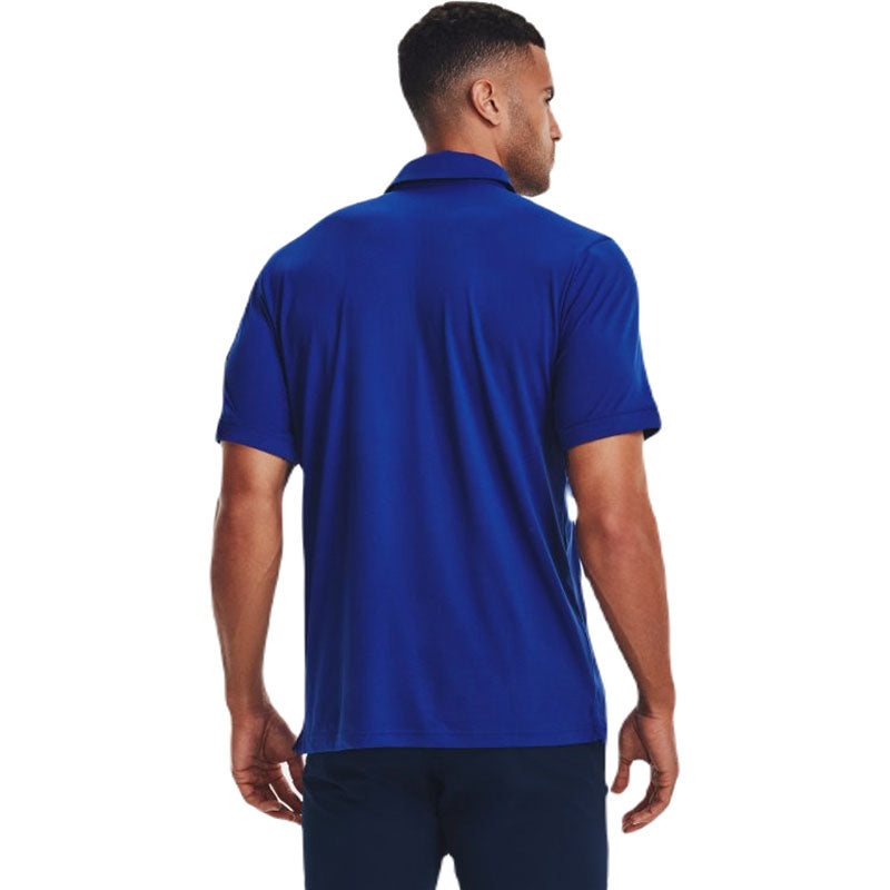 Under Armour Men's Royal/White Title Polo