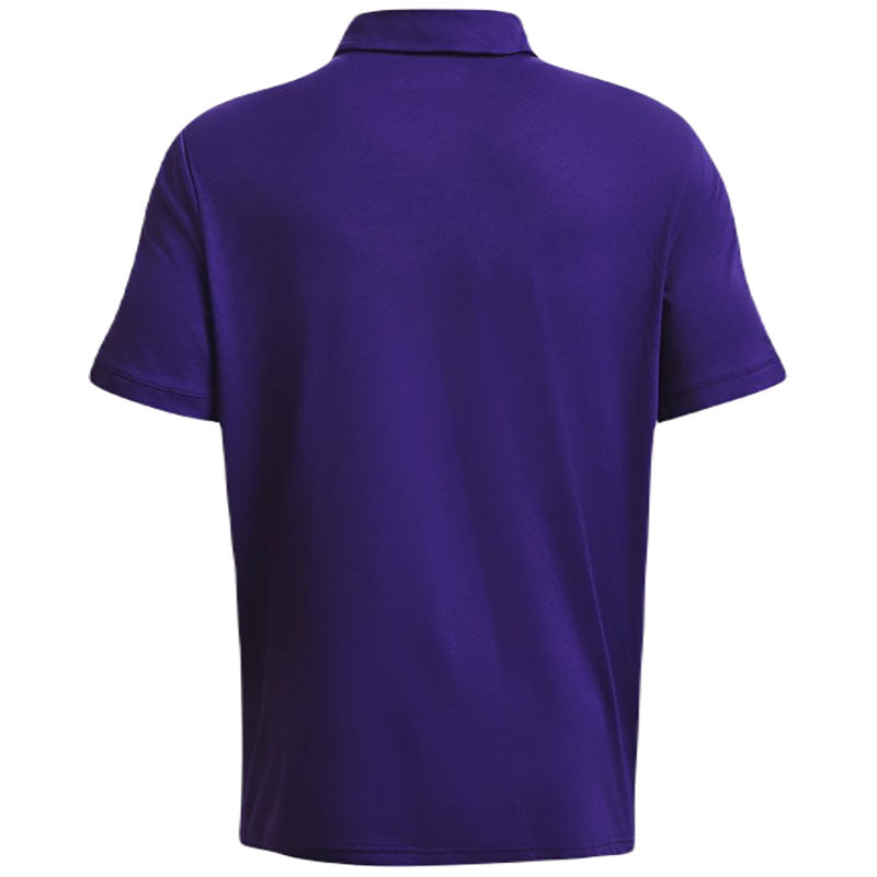 Under Armour Men's Purple/White Title Polo