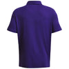 Under Armour Men's Purple/White Title Polo