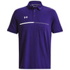 Under Armour Men's Purple/White Title Polo