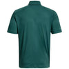 Under Armour Men's Coastal Teal/White Title Polo