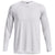 Under Armour Men's White/Mod Grey Knockout Team Long Sleeve T-Shirt