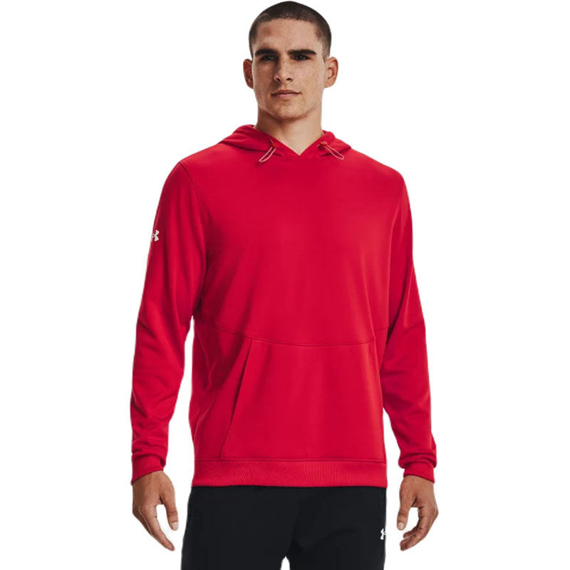 Under Armour Men's Red Fleece Storm Hoodie