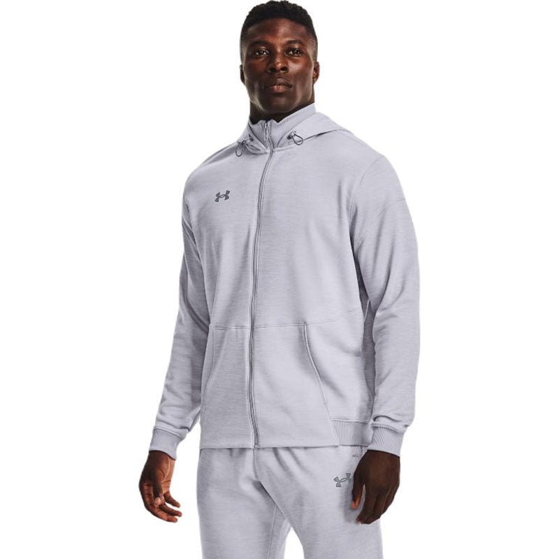 Under Armour Men's Mod Grey Fleece Storm Full Zip