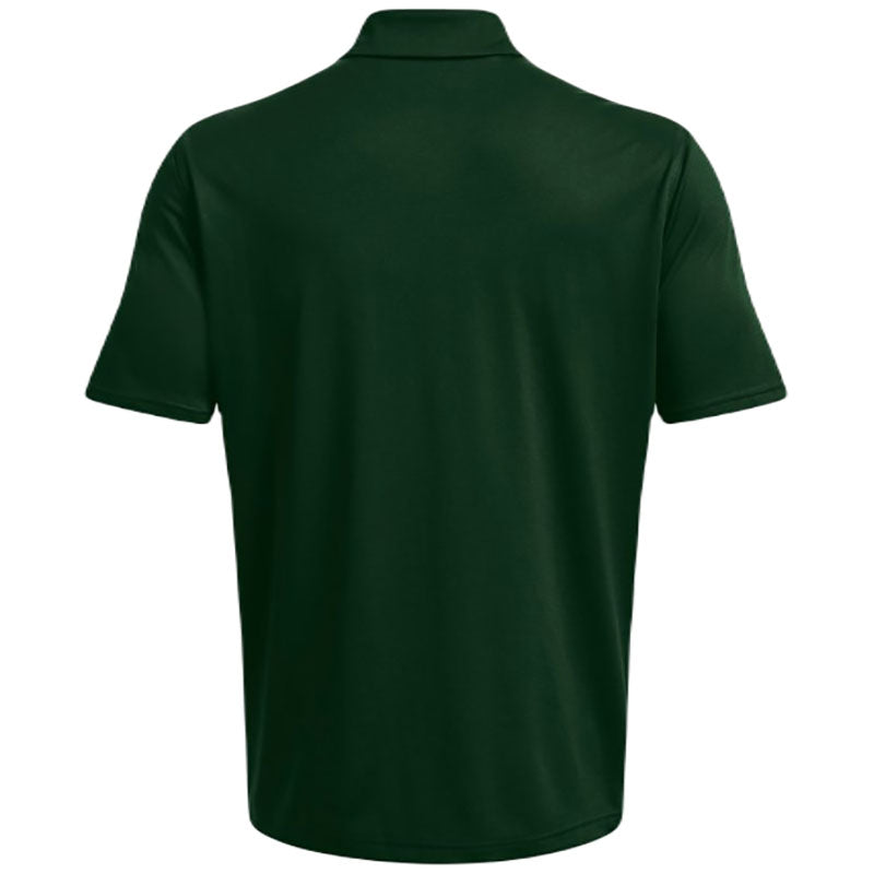 Under Armour Men's Forest Green/White Tech Team Polo