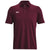 Under Armour Men's Maroon/White Tech Team Polo