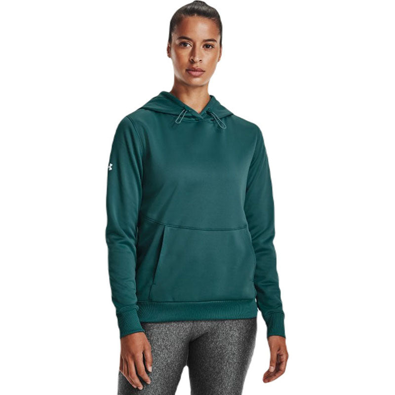 Under Armour Women's Coastal Teal Fleece Storm Hoodie