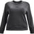 Under Armour Women's Jet Grey/Mod Grey/Black Rival Terry Crew