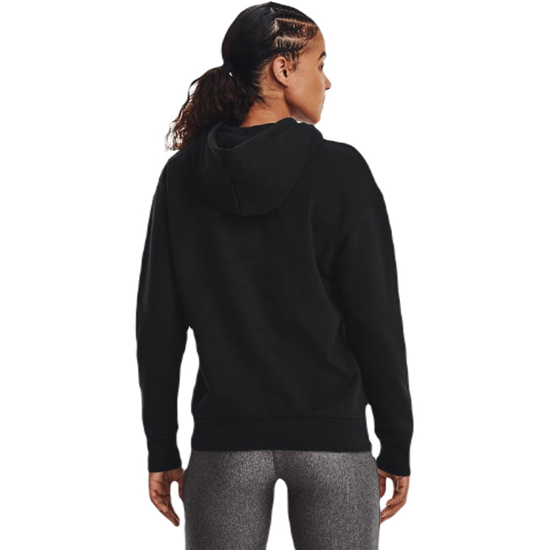 Under Armour Women's Black Essential Fleece Hoodie