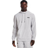 Under Armour Men's Halo Grey/Black Fleece Hoodie