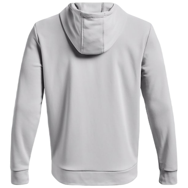 Under Armour Men's Halo Grey/Black Armour Fleece Full-Zip Hoodie