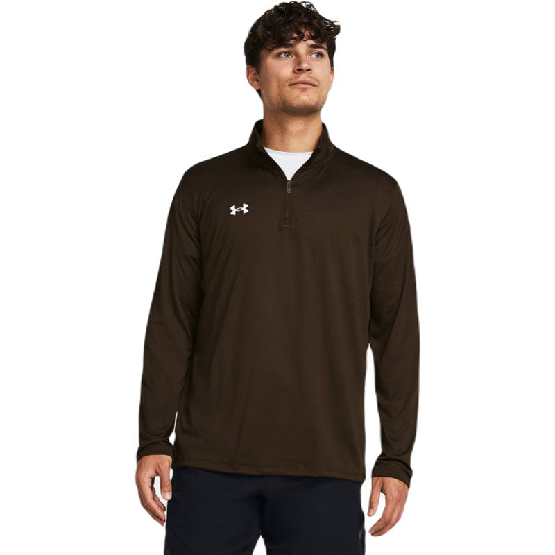 Under Armour Men's Cleveland Brown/White Team Tech 1/4 Zip