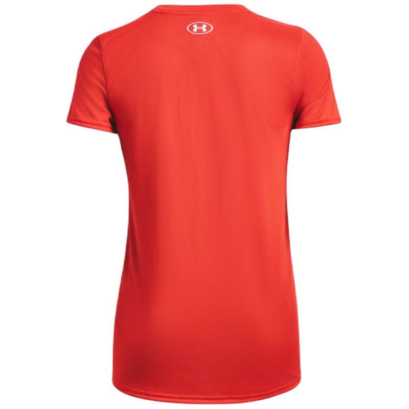 Under Armour Women's Dark Orange Team Tech Tee